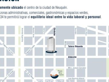 VENTA AMPLIOS DPTOS. 1 DORM. EN CONTRUCCION- CENTRO NEUQUEN- FINANCIACION EN PESOS