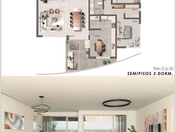 Departamento En Venta 3 Dormitorios - Los Teros