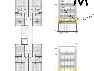Semipiso de 4 ambientes con cochera y terraza privada, (quincho y piscina 232m2) - Villa Ballester