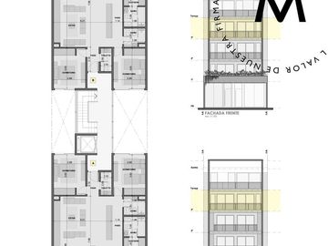 Semipiso de 4 ambientes con cochera y terraza privada, (quincho y piscina 232m2) - Villa Ballester