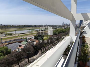 OPORTUNIDAD Venta Dúplex vista al río y al bosque, dos balcones, parrilla y cochera en Palermo