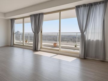 OPORTUNIDAD Venta Dúplex vista al río y al bosque, dos balcones, parrilla y cochera en Palermo