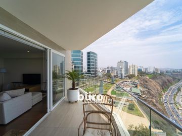 LINDO DPTO EN ALQUILER MALECON DE LA RESERVA MIRAFLORES ESPECTACULAR VISTA