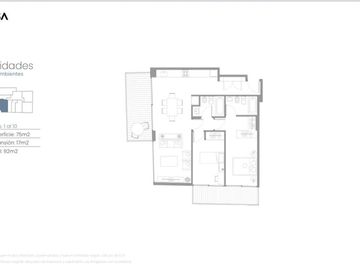 VTA CHACARITA MONOAMBIENTE  POZO AMENITIES PREMIUM