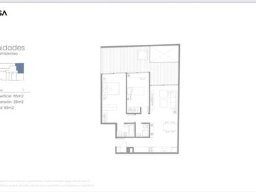 VTA CHACARITA MONOAMBIENTE  POZO AMENITIES PREMIUM