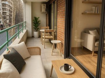 Depto 4 ambientes con dependencia - Av. Santa Fe al 3600