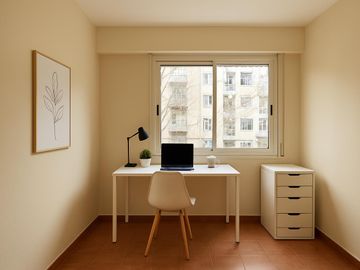 Depto 4 ambientes con dependencia - Av. Santa Fe al 3600