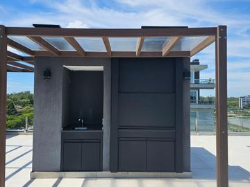 Venta y alquiler de departamento 4 ambientes con dependencia en duplex en Nordelta