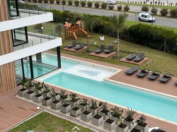 Venta y alquiler de departamento 4 ambientes con dependencia en duplex en Nordelta