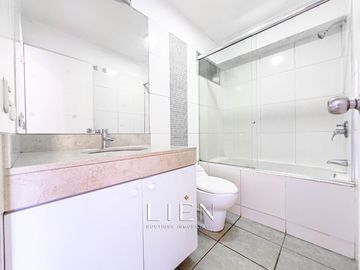 Departamento amoblado 1 dorm 1 baño. a pasos de Parque Mora