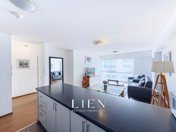 Departamento amoblado 1 dorm 1 baño. a pasos de Parque Mora