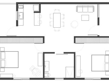 Venta Departamento 3 amb con patio en Villa del Sol La Silleta Salta