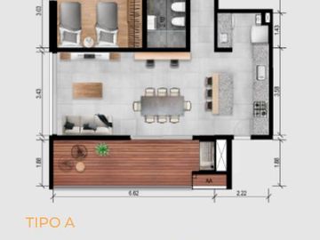 venta departamento 2 dormitorios balcón parrillero amenities granadero baigorria