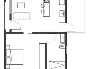 Venta Departamento 2 amb con patio en Villa del Sol La Silleta Salta
