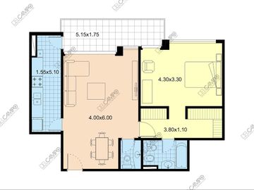 Cuba 4500 - Lomas de Nuñez - Excelente 2amb 3amb - Balcon y Cochera cubierta APTO CREDITO