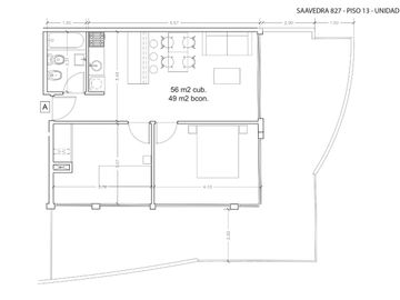 Departamento venta 3 ambiente SanCristobal terraza