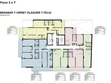 Departamento en Belgrano unidades de 2,3 y 4 ambientes'
