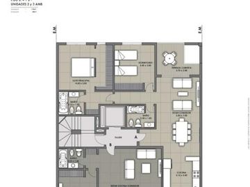 Departamento en  Venta, Pompeya, 2 y 3 ambientes.