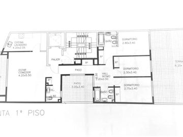 Piso 4 Ambientes amueblado con balcón, parrilla, 2 patios y cochera en Belgrano APTO CREDITO