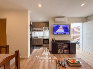 PH de 2 ambientes con patio y terraza propia con parrilla. CAISAMAR