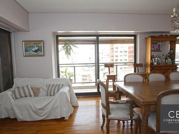 VENTA PISO ALTO AL CONTRAFRENTE 4 AMBIENTES PALERMO CON COCHERA DOBLE Y BAULERA AMENITIES