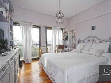 VENTA PISO ALTO AL CONTRAFRENTE 4 AMBIENTES PALERMO CON COCHERA DOBLE Y BAULERA AMENITIES