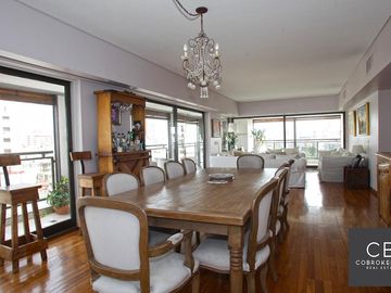 VENTA PISO ALTO AL CONTRAFRENTE 4 AMBIENTES PALERMO CON COCHERA DOBLE Y BAULERA AMENITIES