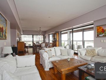 VENTA PISO ALTO AL CONTRAFRENTE 4 AMBIENTES PALERMO CON COCHERA DOBLE Y BAULERA AMENITIES