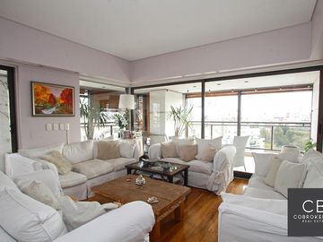 VENTA PISO ALTO AL CONTRAFRENTE 4 AMBIENTES PALERMO CON COCHERA DOBLE Y BAULERA AMENITIES