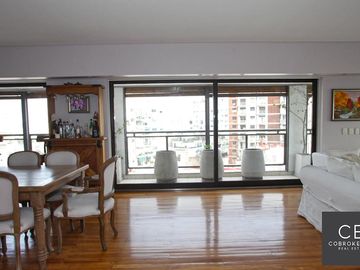 VENTA PISO ALTO AL CONTRAFRENTE 4 AMBIENTES PALERMO CON COCHERA DOBLE Y BAULERA AMENITIES