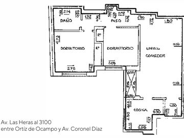 Venta Departamento de 3 ambientes renovado en el barrio de Palermo