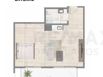 Venta de monoambiente a estrenar en TIGRE de pozo