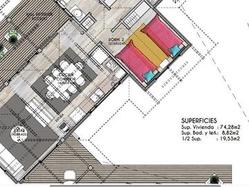 Venta de casa en parcela en Villarrica