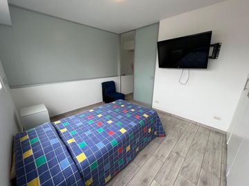 ALQUILER DE BELLO DUPLEX EN MIRAFLORES DE 80m2 - TOTALMENTE AMOBLADO Y EQUIPADO