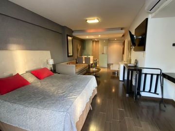 Departamento monoambiente amoblado en Recoleta