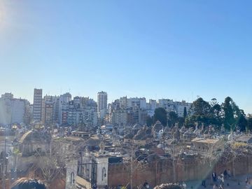 Departamento monoambiente amoblado en Recoleta