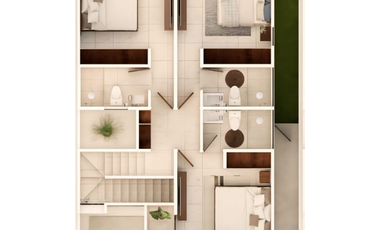 CASA EN VENTA MERIDA, CONKAL, PRIVADA ESTELA NATIVA, MOD QUETZAL PLUS, MAR 2026.
