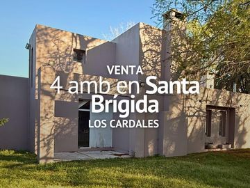 CASA 4 AMBIENTES EN VENTA, BARRIO SANTA BRIGIDA, LOS CARDALES