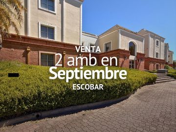 DEPARTAMENTO 2 AMBIENTES EN VENTA, BARRIO SEPTIEMBRE, ESCOBAR