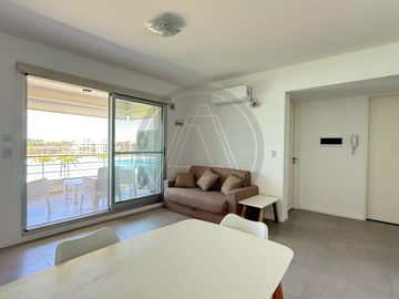 Departamento 2 ambientes con gran vista a la laguna en alquiler temporal - Lagoon Pilar