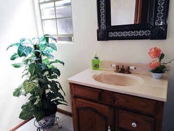 Casa en venta en Fracc. Santa Cruz Gudalupe, Zavaleta con 500m2 de jardín