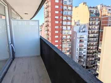 Departamento venta 1 ambiente San Cristobal balcon
