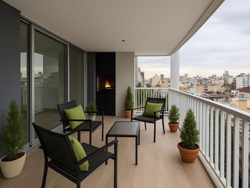 Depto 2 amb balcon terraza venta monserrat amenity