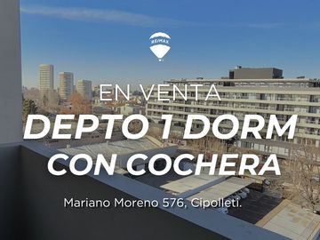 DEPARTAMENTO 1 DORMITORIO EN VENTA EN CIPOLLETTI