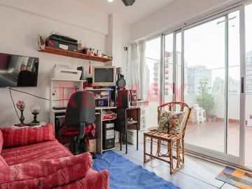 Depto 3 amb. c/Balcón/Terraza/Apto Prof/Flores N.