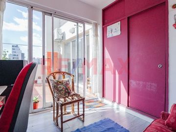 Depto 3 amb. c/Balcón/Terraza/Apto Prof/Flores N.