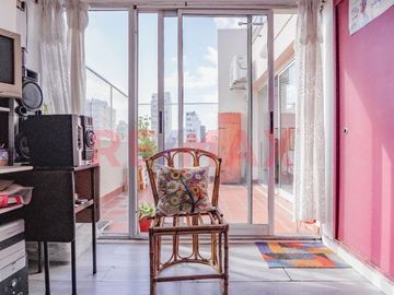 Depto 3 amb. c/Balcón/Terraza/Apto Prof/Flores N.