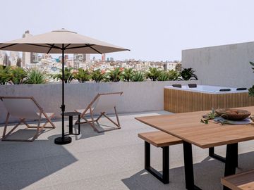 POZO Departamento MonoambienteLa Perla.CUARZUR XII