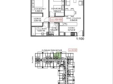 DEPARTAMENTO VENTA DEVOTO MILAIRES 3 AMBIENTES
