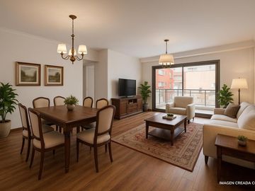 VENTA - Departamento a estrenar de dos dormitorios con balcón al norte y cochera. Lourdes, Rosario.